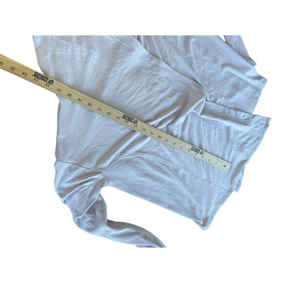 Athleta Womens Sweater Lilac Purple Nirvana Wrap Cardigan Waterfall Hooded Small - Picture 6 of 10